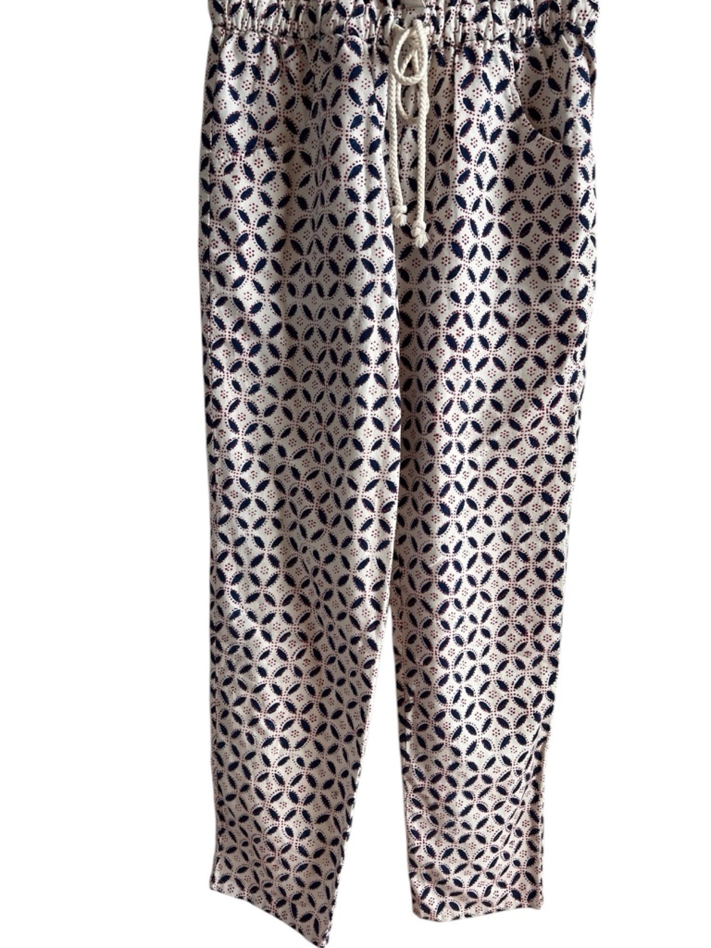 XiRENA Liam Sand Castle jumpsuit with ruffles & drawstring XS like new condition - Picture 6 of 15